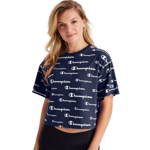 Champion Cropped Tee - Picture 2 of 5